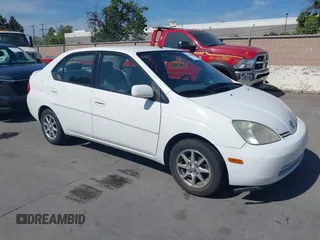 2002 Toyota Prius with VIN JT2BK18U020057410, listed as a IAAI auction lot 42162884 with 122,193 mi miles and . Bid and sale history available at DreamBid. Image 1.