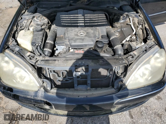 2004 Mercedes-Benz S 430 z VIN WDBNG70J14A419850, wystawiony jako Copart lot #61066955 z przebiegiem Nie podano mil oraz Czysty tytuł • Clean title. Historia ofert i sprzedaży dostępna na DreamBid. Obrazek 11.