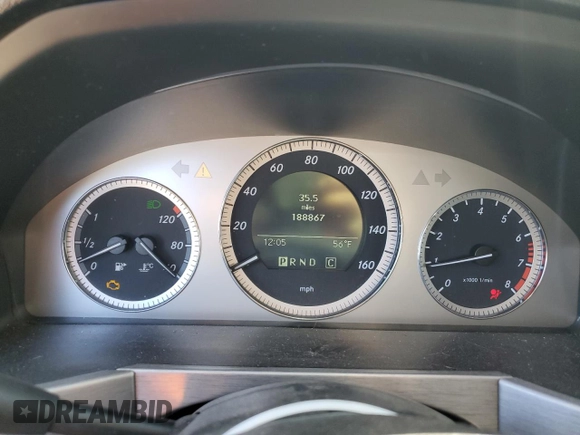 2010 Mercedes-Benz GLK 350 with VIN WDCGG8HB4AF289133, listed as a Copart auction lot 51351695 with 188,867 mi miles and Clean Title. Bid and sale history available at carsss.com. Image 9.