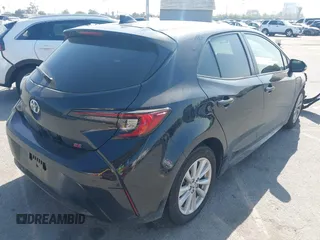 2024 Toyota Corolla Hatchback SE with VIN JTND4MBE5R3221641, listed as a IAAI auction lot 41979844 with 20,902 mi miles. Bid and sale history available at carsss.com. Image 4.