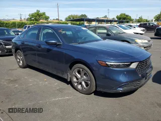 2023 Honda Accord EX-L with VIN 1HGCY2F63PA047073, listed as a Copart auction lot 57322505 with 16,436 mi miles and Salvage title. Bid and sale history available at DreamBid. Image 4.