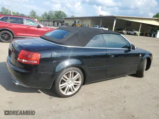 2007 Audi S4 with VIN WUARL48H27K901114, listed as a Copart auction lot 66939314 with 0 mi miles and Salvage Title. Bid and sale history available at carsss.com. Image 3.