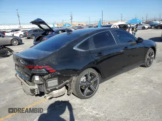 2023 Honda Accord Sport with VIN 1HGCY2F57PA021258, listed as a Copart auction lot 62952525 with 21,957 mi miles and Salvage title. Bid and sale history available at DreamBid. Image 3.