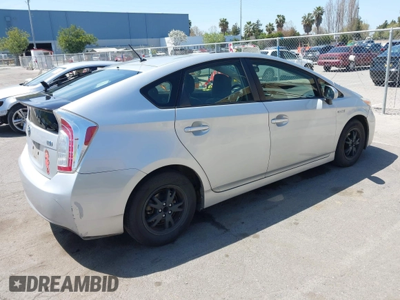 2014 Toyota Prius Four with VIN JTDKN3DU8E0379197, listed as a IAAI auction lot 42003799 with 149,750 mi miles. Bid and sale history available at carsss.com. Image 4.