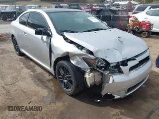 2010 Scion tC with VIN JTKDE3B75A0308354, listed as a IAAI auction lot 41811355 with 152,369 mi miles. Bid and sale history available at carsss.com. Image 1.