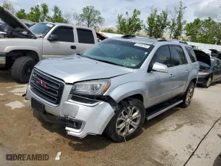 2014 GMC Acadia SLT with VIN 1GKKVRKDXEJ357660, listed as a Copart auction lot 52595794 with 180,509 mi miles and Salvage Title. Bid and sale history available at carsss.com. Image 1.