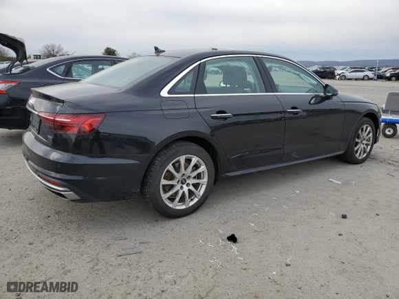 2021 Audi A4 Sedan Premium with VIN WAUABAF42MA055402, listed as a Copart auction lot 43650933 with 18,033 mi miles. Bid and sale history available at carsss.com. Image 3.