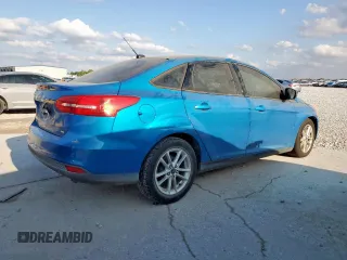 2017 Ford Focus SE with VIN 1FADP3F23HL204492, listed as a Copart auction lot 53754745 with 124,350 mi miles and Clean Title. Bid and sale history available at carsss.com. Image 3.