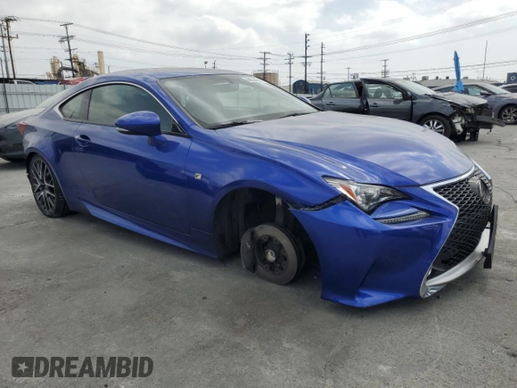 2015 Lexus RC 350 F Sport z VIN JTHHE5BCXF5002079, wystawiony jako Copart lot #54504315 z przebiegiem 98 218 mil mil oraz Szkoda całkowita • Salvage title. Historia ofert i sprzedaży dostępna na DreamBid. Obrazek 4.