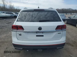 2022 Volkswagen Atlas SE with VIN 1V2HR2CAXNC501023, listed as a Copart auction lot 54332075 with 40,966 mi miles and Salvage title. Bid and sale history available at DreamBid. Image 6.