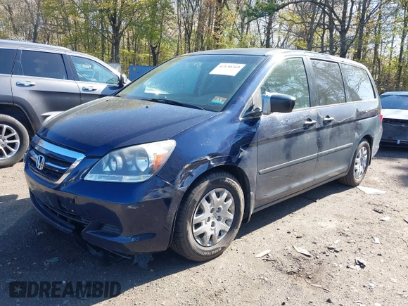 2007 Honda Odyssey LX с VIN 5FNRL382X7B042550, выставлен на аукционе IAAI как лот 42130769 с пробегом 257 480 миль миль и . История ставок и продаж доступна на DreamBid. Изображение 2.