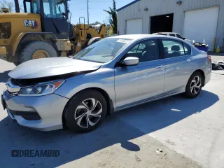 2017 Honda Accord Sedan LX with VIN 1HGCR2F30HA091522, listed as a Copart auction lot 49395825 with 151,978 mi miles and Salvage Title. Bid and sale history available at carsss.com. Image 1.