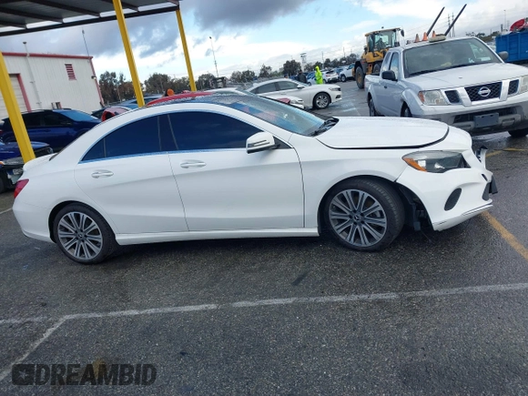 2019 Mercedes-Benz CLA with VIN WDDSJ4EB5KN753560, listed as a IAAI auction lot 41786979 with 56,528 mi miles. Bid and sale history available at carsss.com. Image 13.