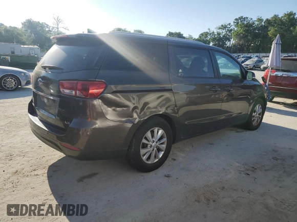 2017 Kia Sedona LX with VIN KNDMB5C15H6242708, listed as a Copart auction lot 52725965 with 165,992 mi miles and Clean Title. Bid and sale history available at DreamBid. Image 3.
