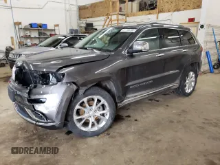 2019 Jeep Grand Cherokee Summit z VIN 1C4RJFJG9KC841268, wystawiony jako Copart lot #81708494 z przebiegiem 29 212 mil mil oraz Szkoda całkowita • Salvage title. Historia ofert i sprzedaży dostępna na DreamBid. Obrazek 1.