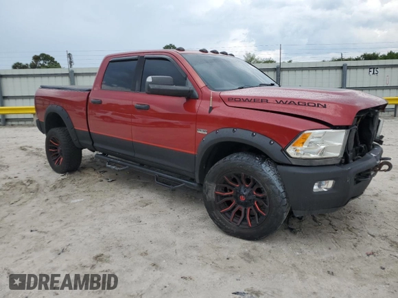 2010 Dodge Ram 2500 ST with VIN 3D7TT2CT8AG162595, listed as a Copart auction lot 50502995 with 135,906 mi miles and Salvage Title. Bid and sale history available at carsss.com. Image 4.