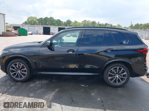 2025 BMW X5 xDrive40i with VIN 5UX23EU08S9Z12797, listed as a IAAI auction lot 42781495 with 7,393 mi miles and . Bid and sale history available at DreamBid. Image 14.