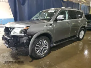 2022 Nissan Armada SL with VIN JN8AY2BA3N9392879, listed as a Copart auction lot 89096725 with 53,545 mi miles and Clean Title. Bid and sale history available at carsss.com. Image 1.