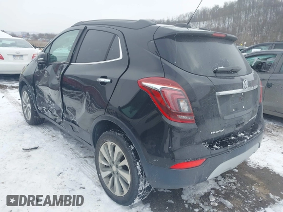 2018 Buick Encore Preferred with VIN KL4CJESB0JB543774, listed as a IAAI auction lot 41628957 with 64,141 mi miles. Bid and sale history available at carsss.com. Image 3.