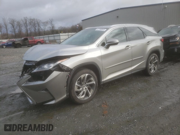2019 Lexus RX 350L Premium z VIN JTJGZKCA9K2013614, wystawiony jako Copart lot #47758045 z przebiegiem 45 776 mil mil oraz Szkoda całkowita • Salvage title. Historia ofert i sprzedaży dostępna na DreamBid. Obrazek 1.