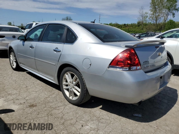 2012 Chevrolet Impala LTZ with VIN 2G1WC5E37C1291499, listed as a Copart auction lot 50063664 with 173,454 mi miles and Salvage Title. Bid and sale history available at DreamBid. Image 2.