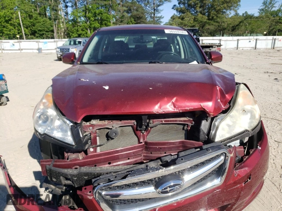 2011 Subaru Legacy Premium with VIN 4S3BMBC69B3227066, listed as a Copart auction lot 56559185 with 57,100 mi miles and Non repairable. Bid and sale history available at DreamBid. Image 5.