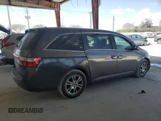 2013 Honda Odyssey EX-L with VIN 5FNRL5H60DB014279, listed as a Copart auction lot 54453185 with 114,377 mi miles and Clean Title. Bid and sale history available at carsss.com. Image 3.