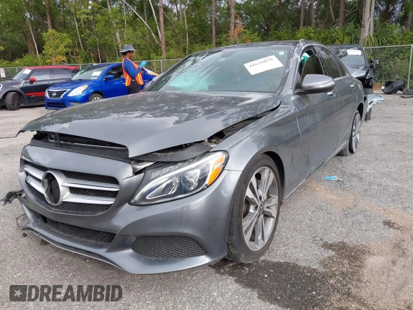 2018 Mercedes-Benz C 300 with VIN 55SWF4JBXJU265610, listed as a IAAI auction lot 41626070 with 46,071 mi miles and . Bid and sale history available at DreamBid. Image 12.