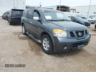 2010 Nissan Armada Titanium z VIN 5N1BA0ND3AN606992, wystawiony jako IAAI lot #41888624 z przebiegiem 198 560 mil mil oraz . Historia ofert i sprzedaży dostępna na DreamBid. Obrazek 1.