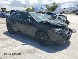 2021 Lexus UX 250h с VIN JTHP9JBHXM2045467, выставлен на аукционе Copart как лот 60781685 с пробегом 37 638 миль миль и Списание • Salvage title. История ставок и продаж доступна на DreamBid. Изображение 4.