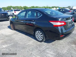 2015 Nissan Sentra SV with VIN 3N1AB7AP4FY287122, listed as a IAAI auction lot 42055480 with 60,388 mi miles. Bid and sale history available at carsss.com. Image 3.