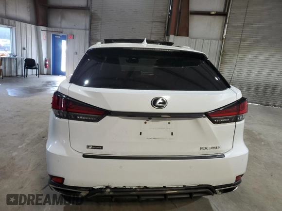 2020 Lexus RX 350 F Sport Performance z VIN 2T2YZMDA5LC237737, wystawiony jako Copart lot #58636475 z przebiegiem 86 257 mil mil oraz Szkoda całkowita • Salvage title. Historia ofert i sprzedaży dostępna na DreamBid. Obrazek 6.