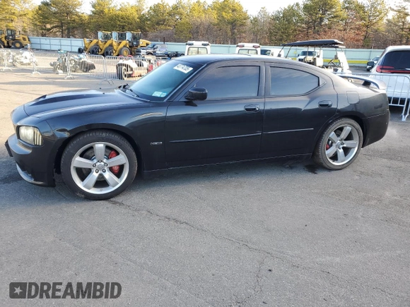 2006 Dodge Charger SRT-8 with VIN 2B3LA73W36H369475, listed as a Copart auction lot 43774705 with 130,495 mi miles and Salvage Title. Bid and sale history available at DreamBid. Image 1.