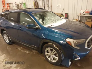 2019 GMC Terrain SLE z VIN 3GKALTEV3KL268813, wystawiony jako IAAI lot #41308731 z przebiegiem 90 070 mil mil oraz . Historia ofert i sprzedaży dostępna na DreamBid. Obrazek 1.