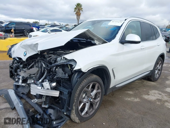 2024 BMW X3 sDrive30i with VIN 5UX43DP00R9W45986, listed as a IAAI auction lot 41725475 with 5,054 mi miles and . Bid and sale history available at DreamBid. Image 18.