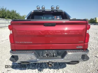 2020 Chevrolet Silverado 1500 LTZ with VIN 1GCUYGEL6LZ104384, listed as a Copart auction lot 74450304 with 76,305 mi miles and Salvage Title. Bid and sale history available at DreamBid. Image 6.