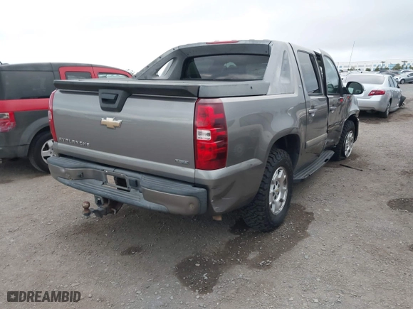 2009 Chevrolet Avalanche LT w/2LT with VIN 3GNFK22029G214307, listed as a IAAI auction lot 41529658 with 277,888 mi miles. Bid and sale history available at carsss.com. Image 4.