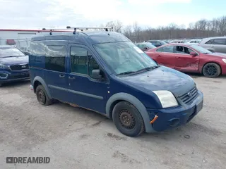 2010 Ford Transit Connect Wagon XLT with VIN NM0KS9BN9AT022866, listed as a IAAI auction lot 42053624 with 174,333 mi miles. Bid and sale history available at carsss.com. Image 1.