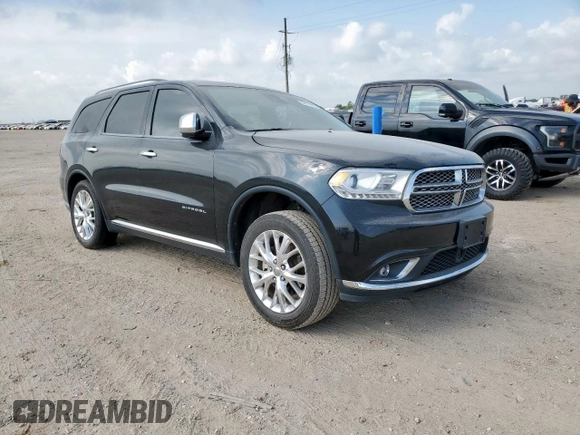2014 Dodge Durango Citadel z VIN 1C4RDHEG5EC537145, wystawiony jako Copart lot #58170835 z przebiegiem 95 784 mil mil oraz Szkoda całkowita • Salvage title. Historia ofert i sprzedaży dostępna na DreamBid. Obrazek 4.