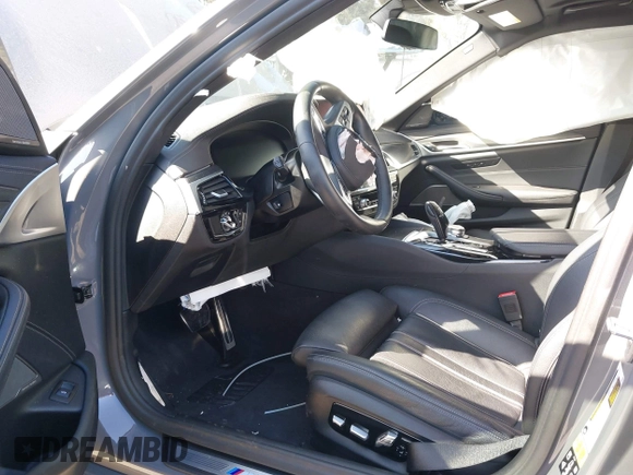 2022 BMW 5 Series M550i xDrive with VIN WBA13BK02NCJ61943, listed as a IAAI auction lot 41607980 with Not provided miles and . Bid and sale history available at DreamBid. Image 19.