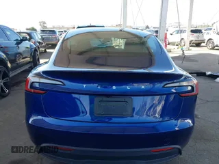 2024 Tesla Model 3 with VIN 5YJ3E1EA0RF745089, listed as a IAAI auction lot 41980217 with 9,851 mi miles and . Bid and sale history available at DreamBid. Image 16.