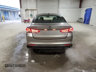 2017 Kia Optima EX with VIN 5XXGU4L39HG177348, listed as a Copart auction lot 50058575 with 28,632 mi miles and Salvage title. Bid and sale history available at DreamBid. Image 6.