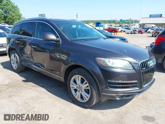2011 Audi Q7 Premium Plus with VIN WA1LMAFEXBD000426, listed as a IAAI auction lot 42453652 with 190,162 mi miles and . Bid and sale history available at DreamBid. Image 1.