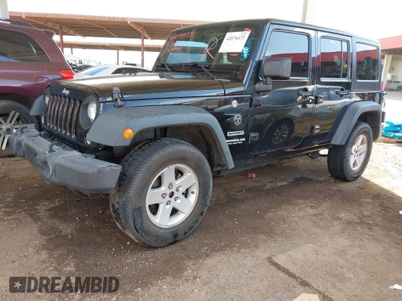 2016 Jeep Wrangler Unlimited Sport with VIN 1C4BJWDG9GL161844, listed as a IAAI auction lot 42074473 with 109,508 mi miles and . Bid and sale history available at DreamBid. Image 2.