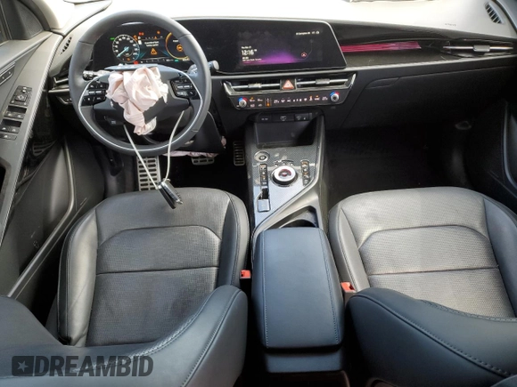 2023 Kia Niro Wave with VIN KNDCT3L12P5044220, listed as a Copart auction lot 48368745 with 62,423 mi miles and Salvage Title. Bid and sale history available at DreamBid. Image 8.