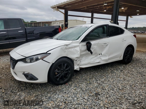 2015 Mazda 3 i Grand Touring with VIN 3MZBM1W76FM173791, listed as a Copart auction lot 55955075 with 183,416 mi miles and Salvage title. Bid and sale history available at DreamBid. Image 1.