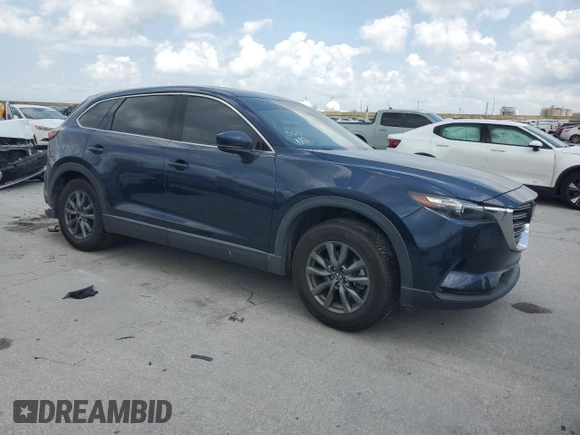 2020 Mazda CX-9 Touring with VIN JM3TCACY1L0423340, listed as a Copart auction lot 57389305 with 64,737 mi miles and Salvage title. Bid and sale history available at DreamBid. Image 4.