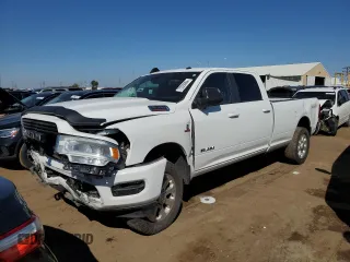 2019 Ram 3500 Big Horn with VIN 3C63R3HL5KG609982, listed as a Copart auction lot 70520964 with 64,700 mi miles and Salvage Title. Bid and sale history available at carsss.com. Image 1.