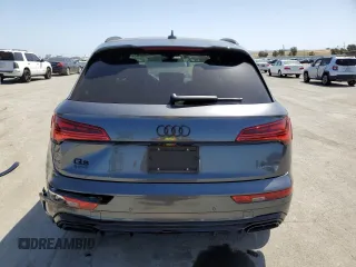 2024 Audi Q5 S line Premium Plus with VIN WA1EAAFY3R2004982, listed as a Copart auction lot 53565025 with 15,567 mi miles and Salvage Title. Bid and sale history available at carsss.com. Image 6.