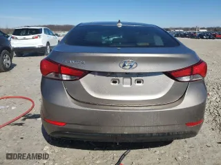2015 Hyundai Elantra SE with VIN 5NPDH4AE1FH634490, listed as a Copart auction lot 49332185 with 0 mi miles and Clean Title. Bid and sale history available at carsss.com. Image 6.